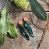 Eucalyptus Leaf Earrings - Image 3
